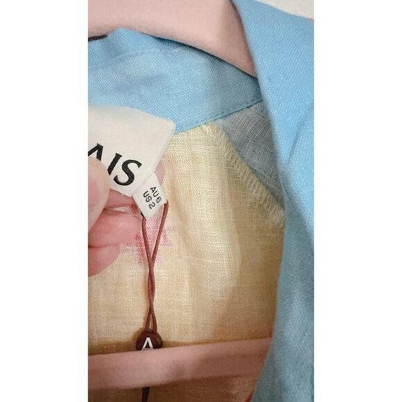 ALÉMAIS All Aboard Mini Dress - Multi AU6/US2 - Picture 10 of 12